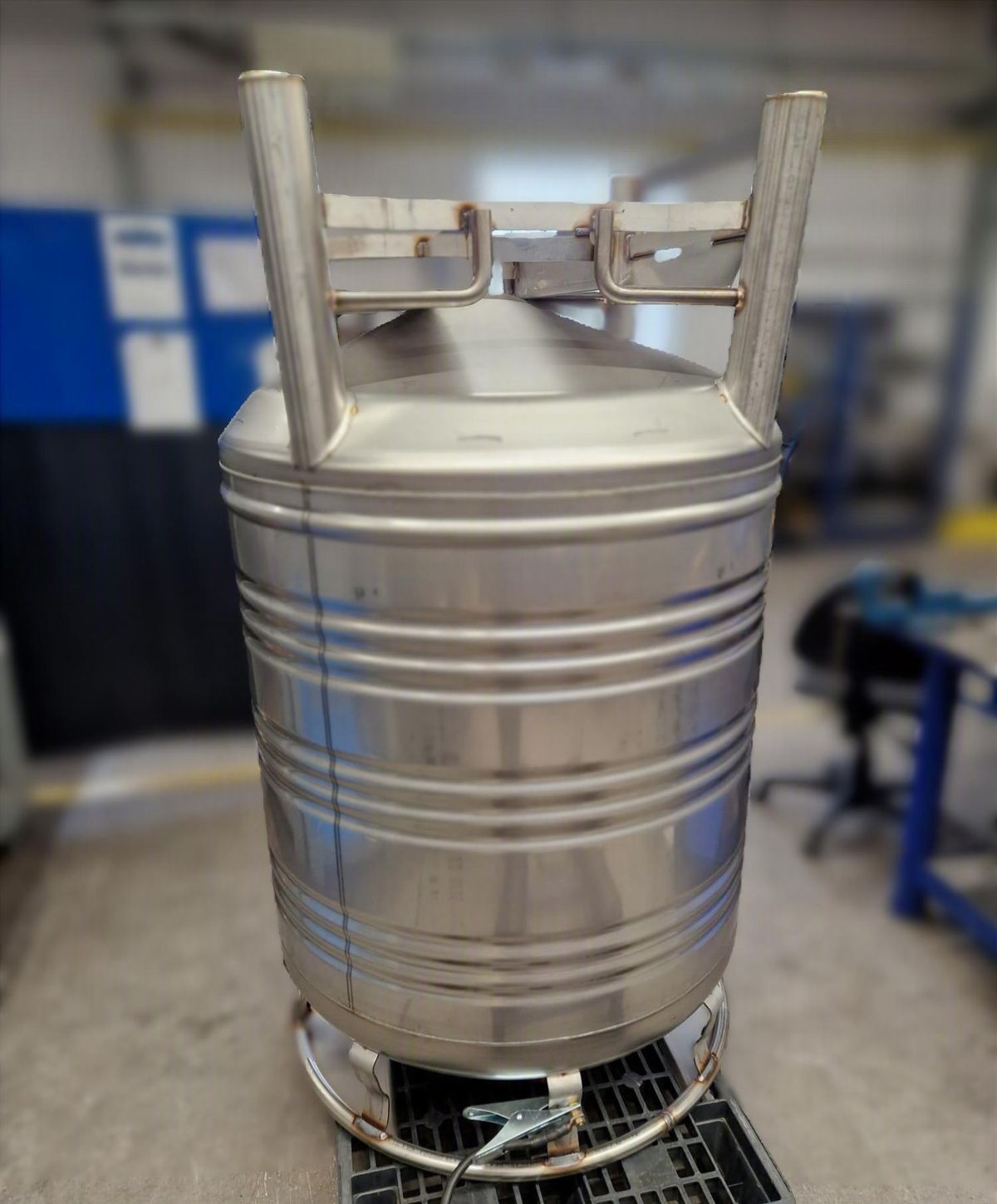 Saansteel stainless vessel
