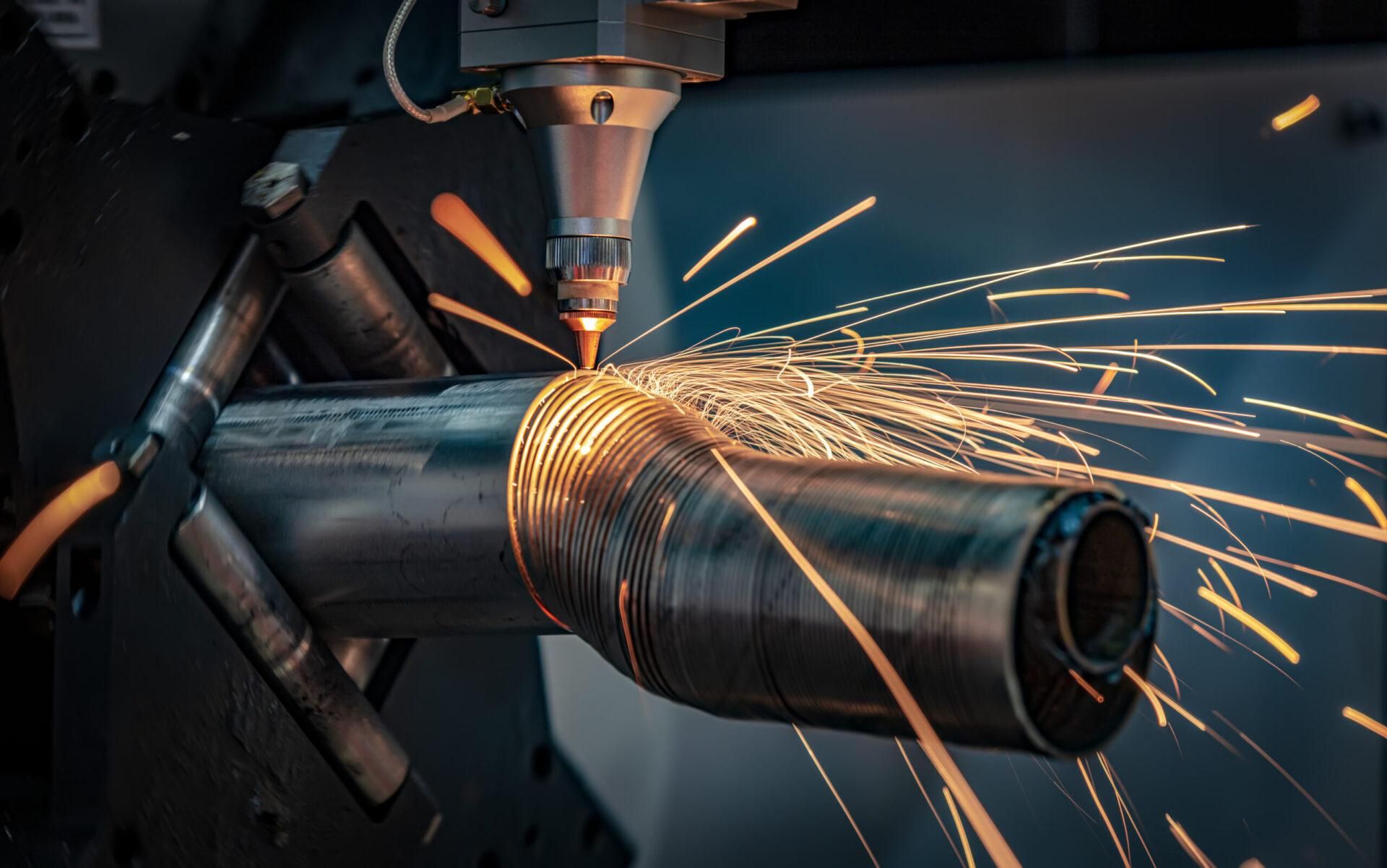 Saansteel laser cutting