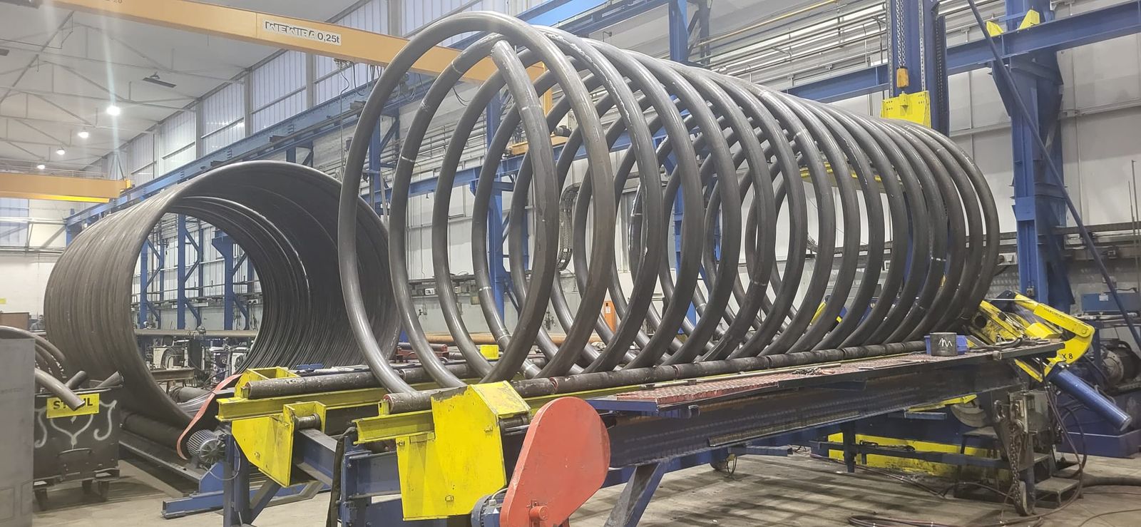Saansteel pipe rolling