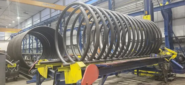 Saansteel pipe rolling